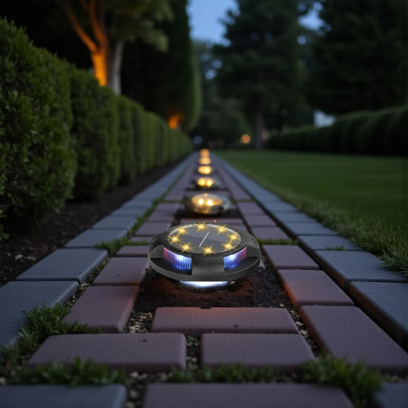 Solarbetriebene LED-Landschaftsleuchte für Gärten und Wege zur Beleuchtung