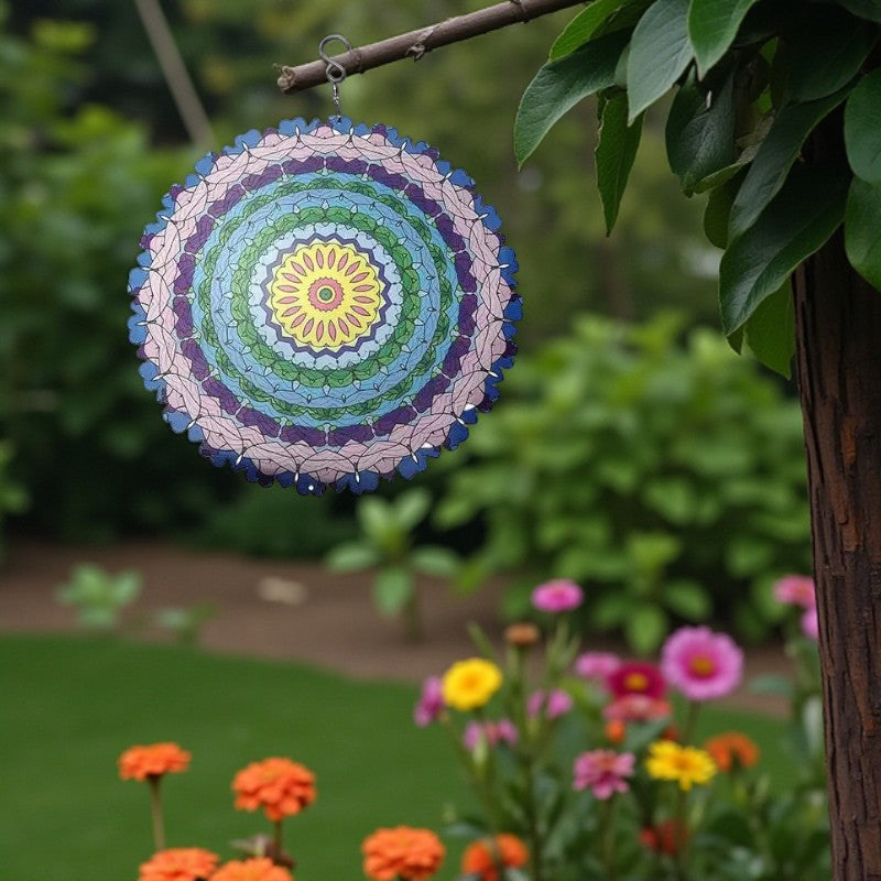 Outdoor Deko-3D-Windspinner mit Hänge Design