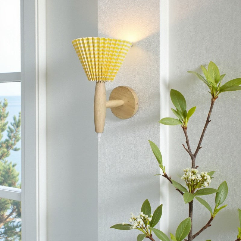Faltenwandlampe für Innenbeleuchtung mit elegantem, modernem Design