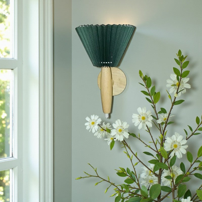 Faltenwandlampe für Innenbeleuchtung mit elegantem, modernem Design