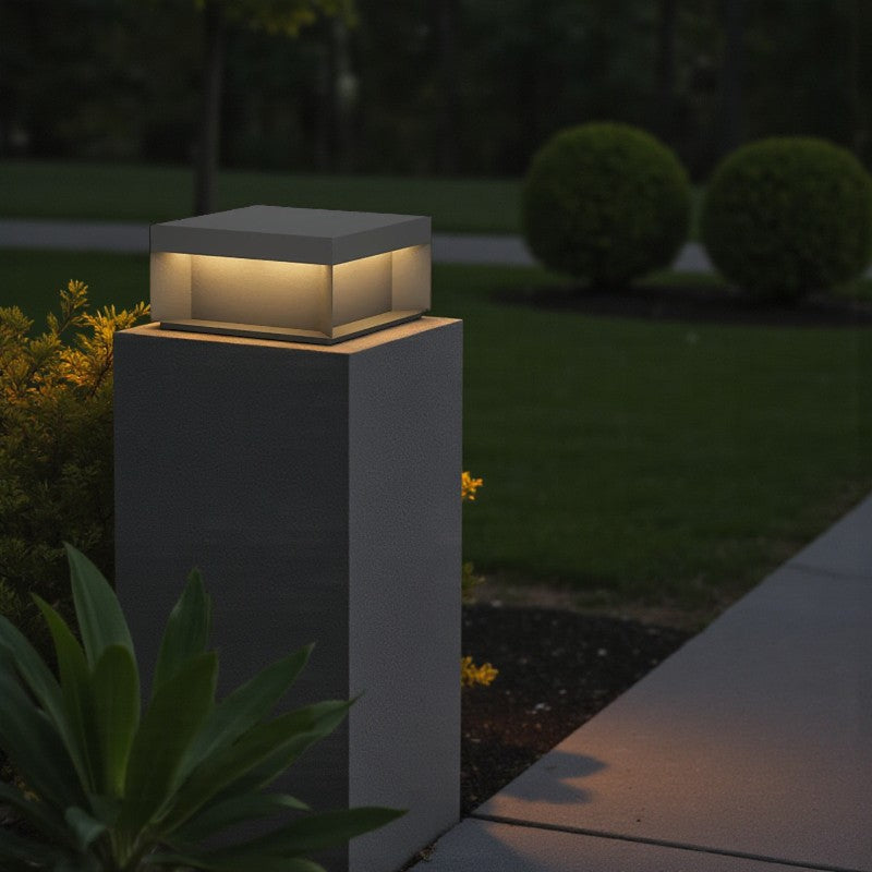 Solarbetriebene Pollerleuchte für Außenbereiche für Umweltfreundliche Beleuchtung