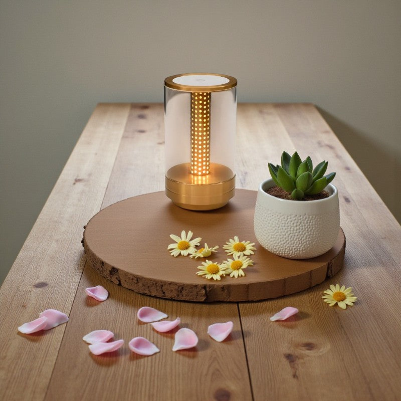 USB-aufladbare LED-Tischlampe mit einstellbarer Helligkeit für Stimmungsbeleuchtung