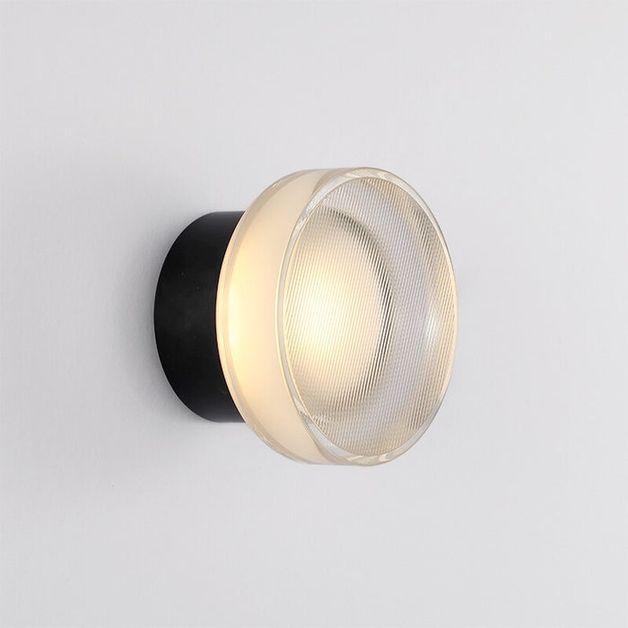 Noctua - Moderne Glas Wandleuchte LED