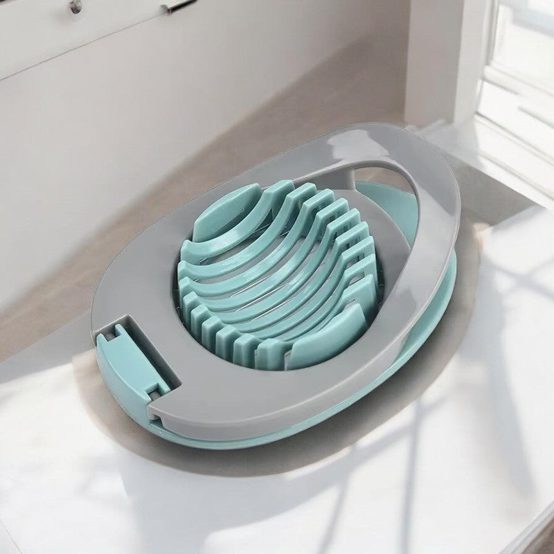 Multifunktionaler Eierschneider für schnelle und gleichmäßige Scheiben