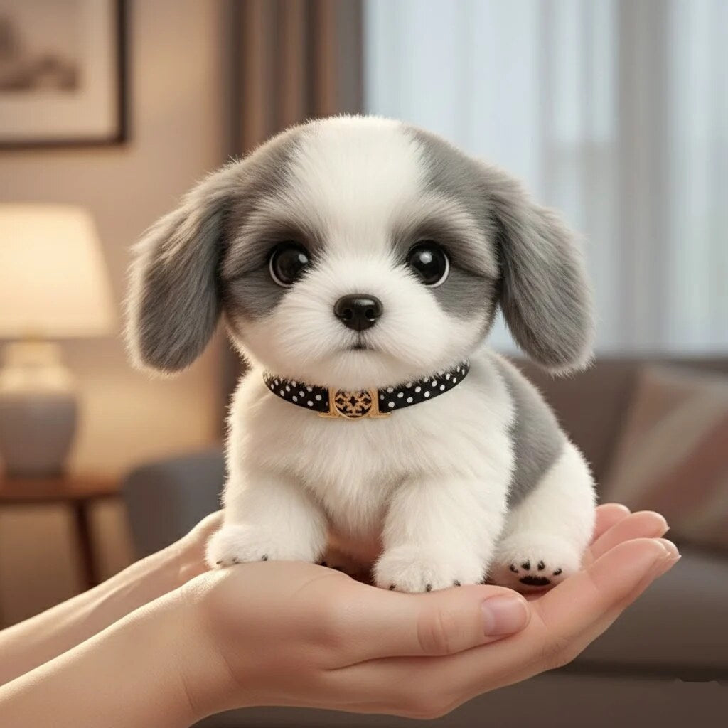 PawTactix - Interaktiver Plüschhund mit Berührungsaktivierter Bewegung und Bellen