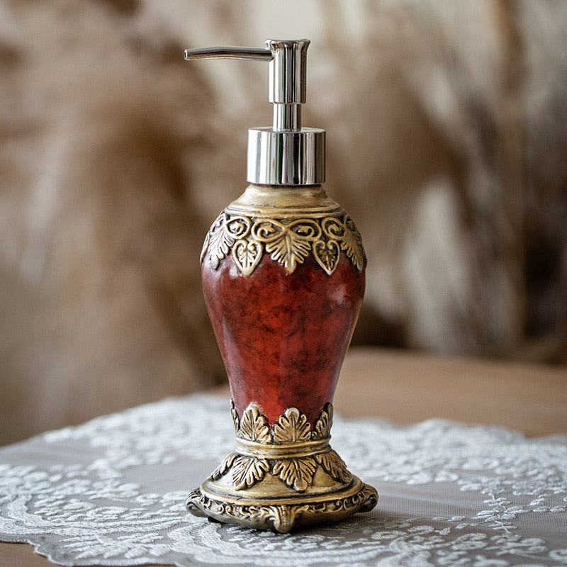 Seifenspender - Retro Seifenspender elegant für Bad &
