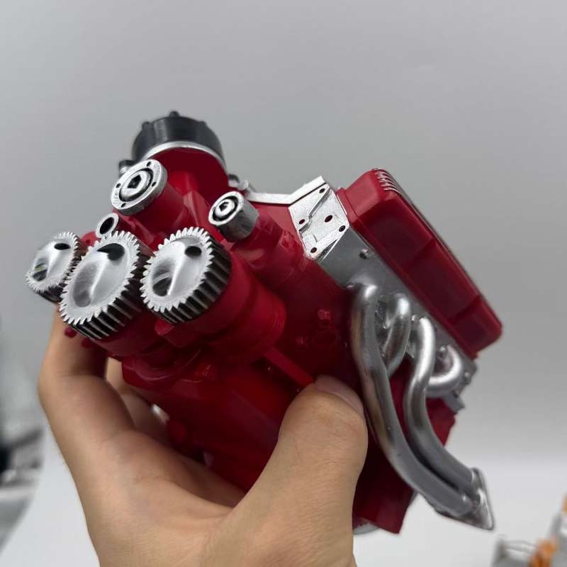 MotorVex - Mini V8 Benzinmotor-Modellbausatz mit CDI-Zündung