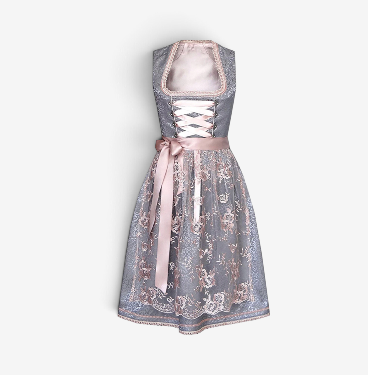 Traditionelles Dirndl für Damen mit Schürze