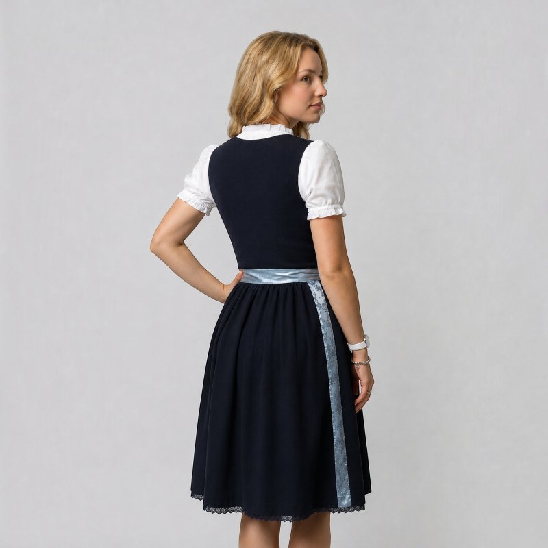 Traditionelles Dirndl-Kleid für Damen mit Schnürung