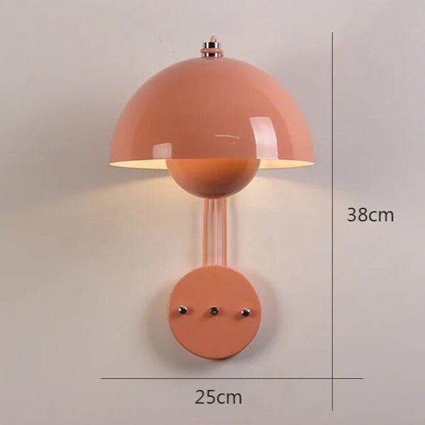 Nokturna - Moderne LED Wandleuchte Blütenform