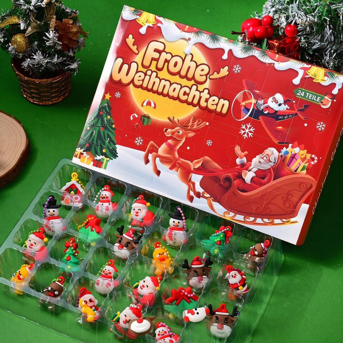 FigurFable - Adventskalender mit 24 Mini-Figuren