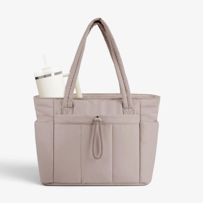 ToteCarry - Gestepptes Tote Bag mit Gepolstertem Laptopfach