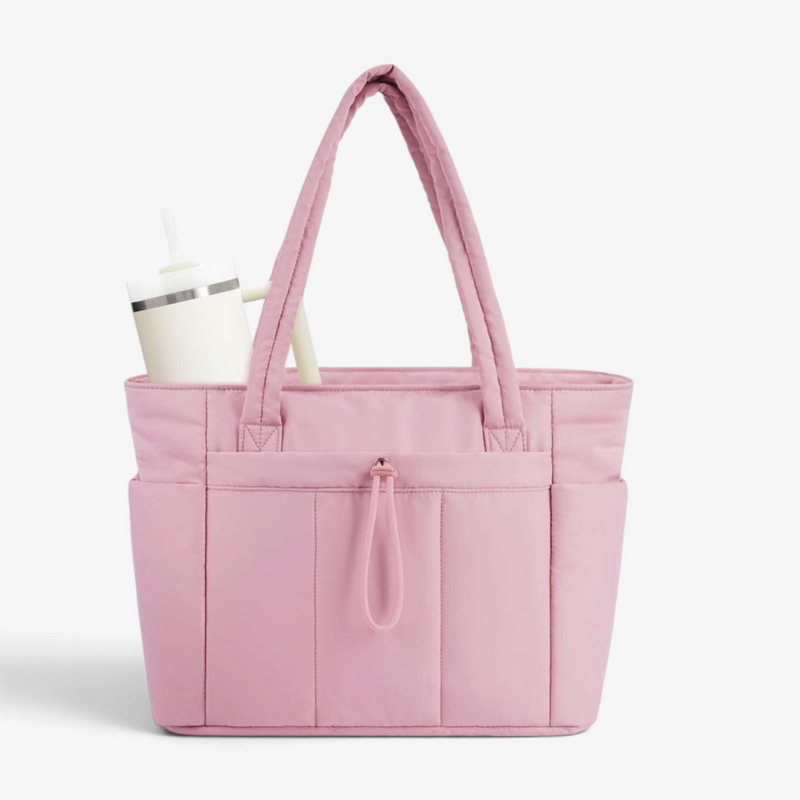 ToteCarry - Gestepptes Tote Bag mit Gepolstertem Laptopfach