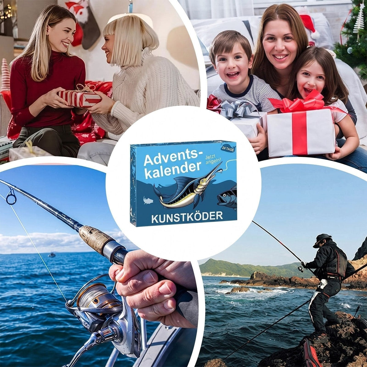 LureCatch - Adventskalender mit Kunstködern für Angler