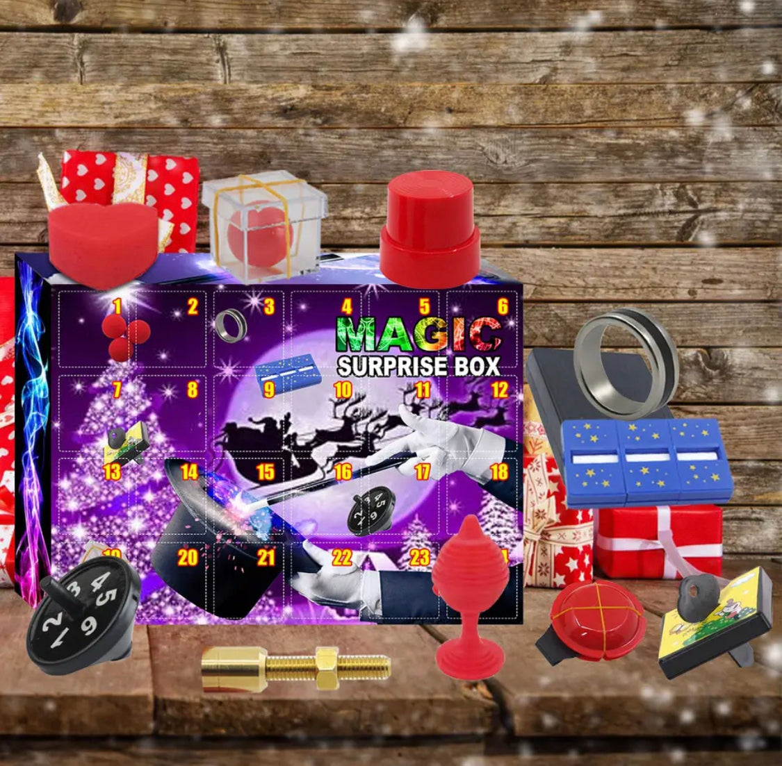 AbracaBox - Magischer Adventskalender Geschenkbox mit Zubehör